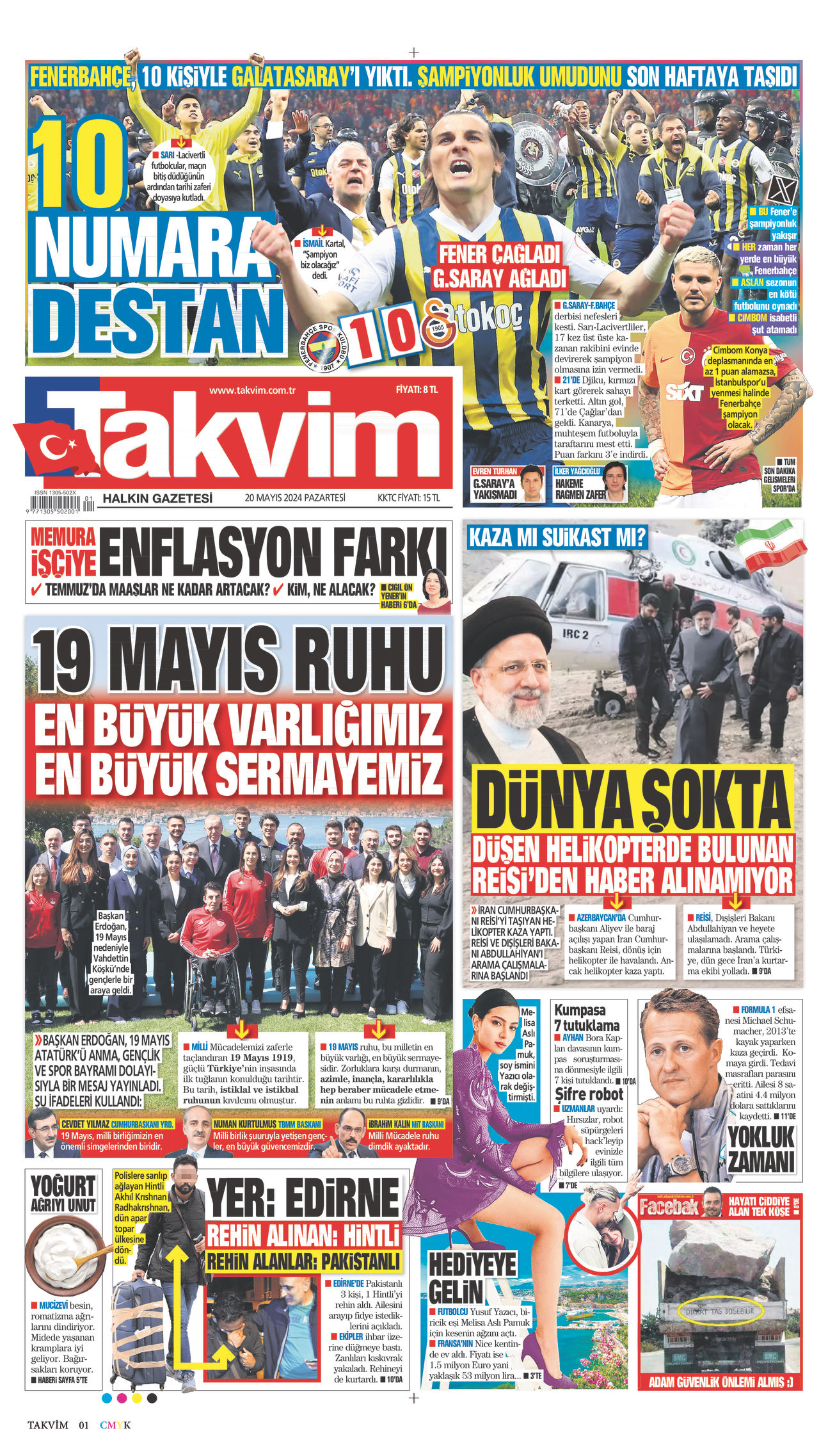 Takvim gazetesi oku